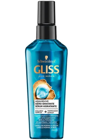 SCHWARZKOPF Tratamiento capilar Gliss Aqua Revive Sérum Hidratante para mujer