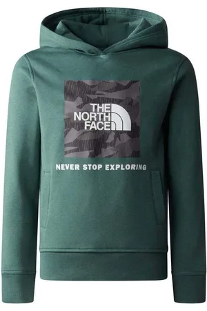 The North Face Camisa manga corta TEENS BOX P/O HOODIE para niño