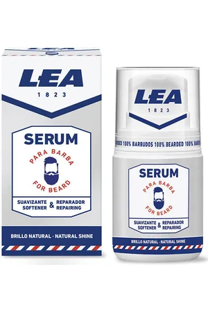 Lea Cuidado para el afeitado y antes del afeitado Barba Serum Suavizante Y Reparador para hombre