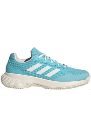 adidas Deportivas Moda Zapatillas GameCourt 20 Mujer Light Aqua/Off White/Bright Red para mujer