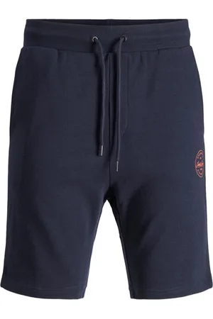 JACK & JONES Short 12228647 JPSTSHARK SWEAT SHORTS AT SN NAVY BLAZER para hombre