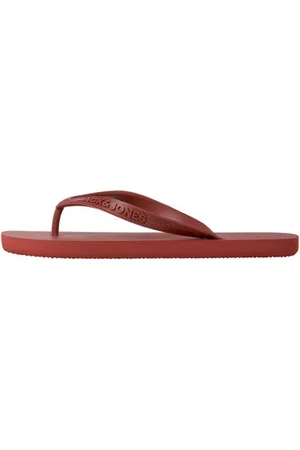 JACK & JONES Chanclas 12202589 JFWBASIC EVA FLIP FLOP RED DAHLIA para hombre