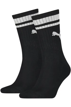 PUMA Calcetines CREW HERITAGE STRIPE 2P UNISEX para mujer