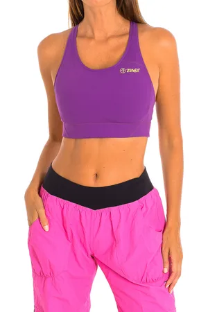 Zumba Fitness Sujetador deportivo Z1T00507-LILA para mujer