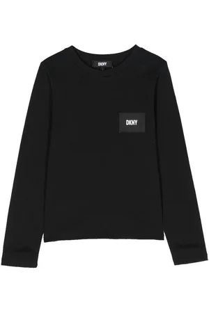 DKNY Camiseta manga larga D35T16 09B para niña
