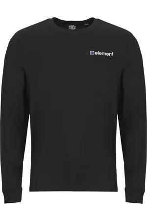Element Camiseta manga larga FLINT BLACK para hombre