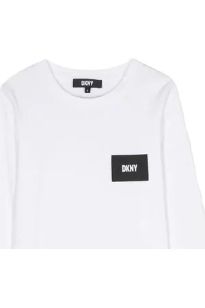 DKNY Camiseta manga larga D35T 10P para niña