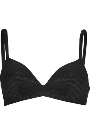 Emporio Armani Triángulo/Sin Aros ALL OVER LOGO MESH para mujer