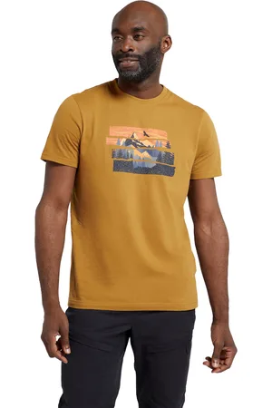 Mountain Warehouse Camiseta manga larga Mountain Explorer para hombre
