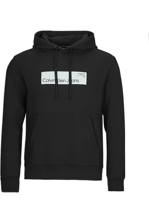Calvin Klein Jersey HYPER REAL BOX LOGO HOODIE para hombre