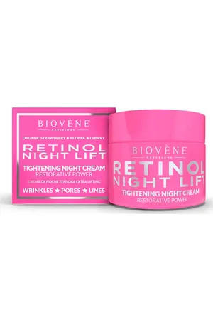 Biovène Hidratantes & nutritivos Retinol Night Lift Tightening Night Cream Restorative Power para mujer