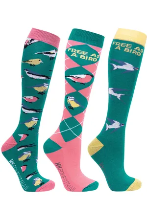 HY Calcetines Free As A Bird para mujer