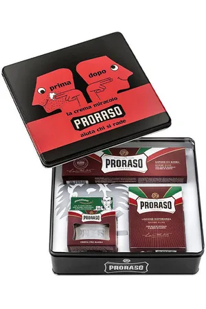 Proraso Afeitadoras & cuchillas Barbe Dure Primadopo Lote para hombre