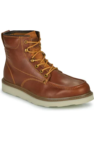 JACK & JONES Botines JFWALDGATE MOC LEATHER BOOT para hombre