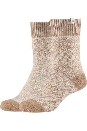 Skechers Calcetines 2PPK Wm Casual Cozy Jacquard Socks para mujer