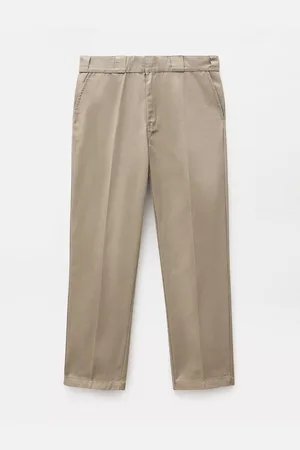 Dickies Pantalones ELIZAVILLE DK0A4XKB-KHK KHAKI para mujer