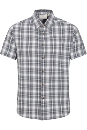 Mountain Warehouse Camisa manga larga Weekender para hombre
