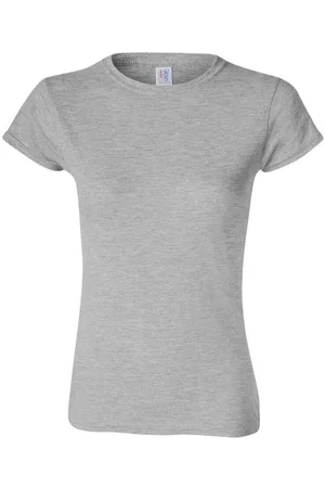 Gildan Camiseta manga larga Softstyle para mujer