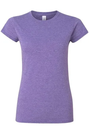 Gildan Camiseta manga larga Softstyle para mujer
