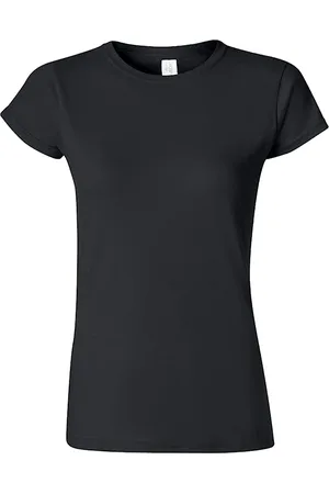 Gildan Camiseta manga larga Softstyle para mujer