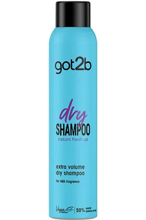 SCHWARZKOPF Champú Got2b Dry Shampoo Extra Volume para mujer