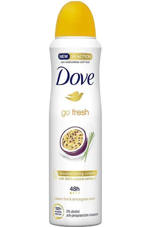 Dove Tratamiento corporal Go Fresh Passion Fruit Lemon Grass Deo Vapo para mujer