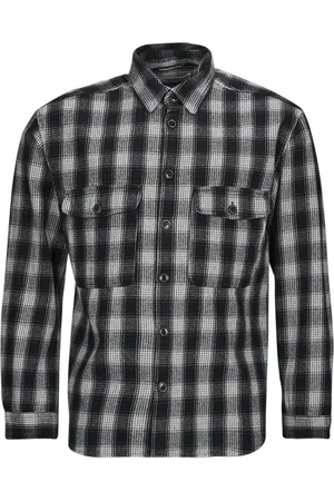 SELECTED Camisa manga larga SLHLOOSEMASON-FLANNEL OVERSHIRT NOOS para hombre