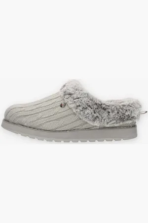 Skechers Pantuflas 31204-GRY para mujer