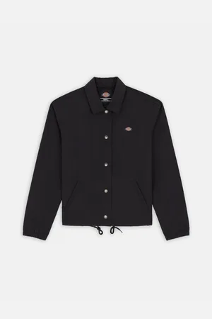 Dickies Chaquetas OAKPORT CROP COACH W JKT - BLK-BLACK para mujer