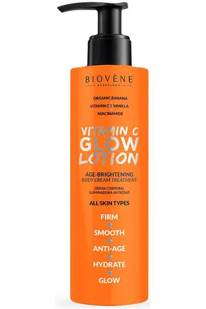 Biovène Hidratantes & nutritivos Vitamin C Glow Lotion Age-brightening Body Cream Treatment para mujer