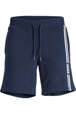 JACK & JONES Short 12231486 JWHSTEVE SWEAT SHORTS NAFA NAVY BLAZER para hombre
