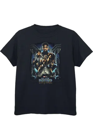 Black Panther Tops y Camisetas BI665 para niño
