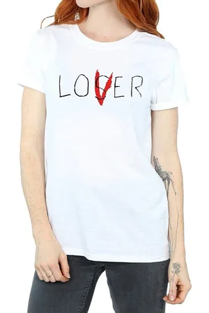 IT Camiseta manga larga Loser Lover para mujer