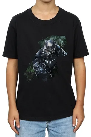 Black Panther Tops y Camisetas BI826 para niño
