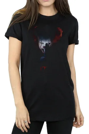 IT Camiseta manga larga Pennywise Quiet para mujer
