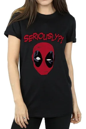 DEADPOOL Camiseta manga larga Seriously para mujer