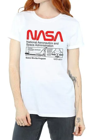 Nasa Camiseta manga larga Space Shuttle para mujer