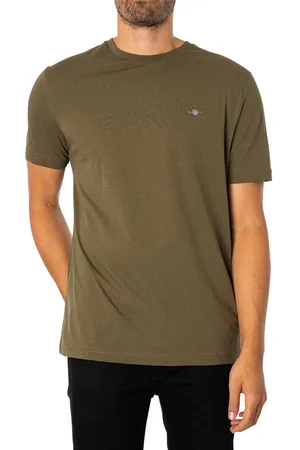 GANT Camiseta Camiseta con escudo normal para hombre