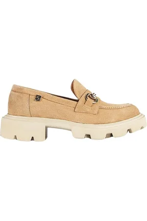 POPA Mocasines ZINTIA SERRAJE ARENA para mujer
