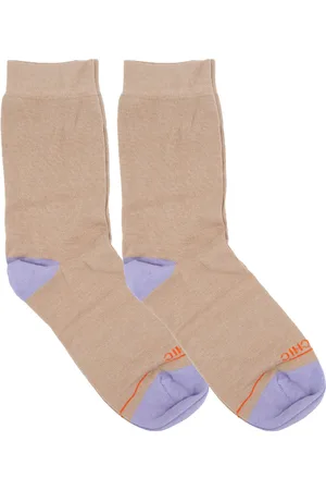Panchic Calcetines PASP005-0061Y001-BEIGE para mujer