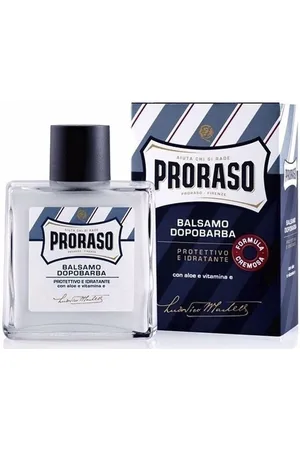 Proraso Cuidado Aftershave Blue Bálsamo After-shave Aloe Y Vitamina E para hombre