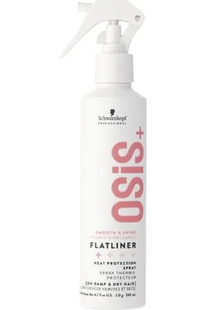 SCHWARZKOPF Fijadores Osis Flatliner Heat Protection Spray para mujer