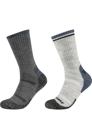Skechers Calcetines 2PPK Men Trail Wool Socks para hombre