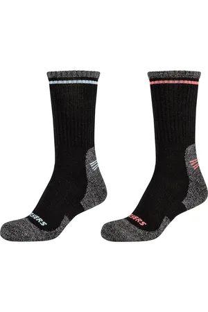 Skechers Calcetines 2PPK Women Trail Wool Socks para mujer
