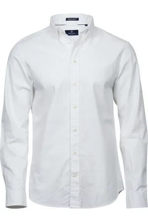 TeeJays Camisa manga larga Perfect para hombre