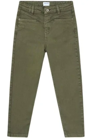 Mayoral Pantalones Pantalon largo sarga slouchy para niña
