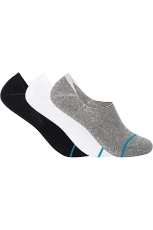 Stance Calcetines altos Pack de 3 calcetines invisibles informales para hombre