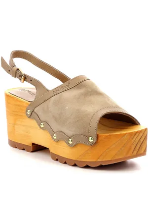 Kickers Sandalias Kick Wedge Wood para mujer