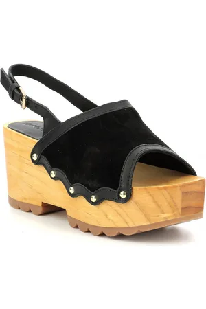 Kickers Sandalias Kick Wedge Wood para mujer