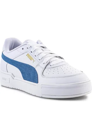 PUMA Zapatillas Cali Pro Denim Casual Unisex White Blue 385690-01 para hombre